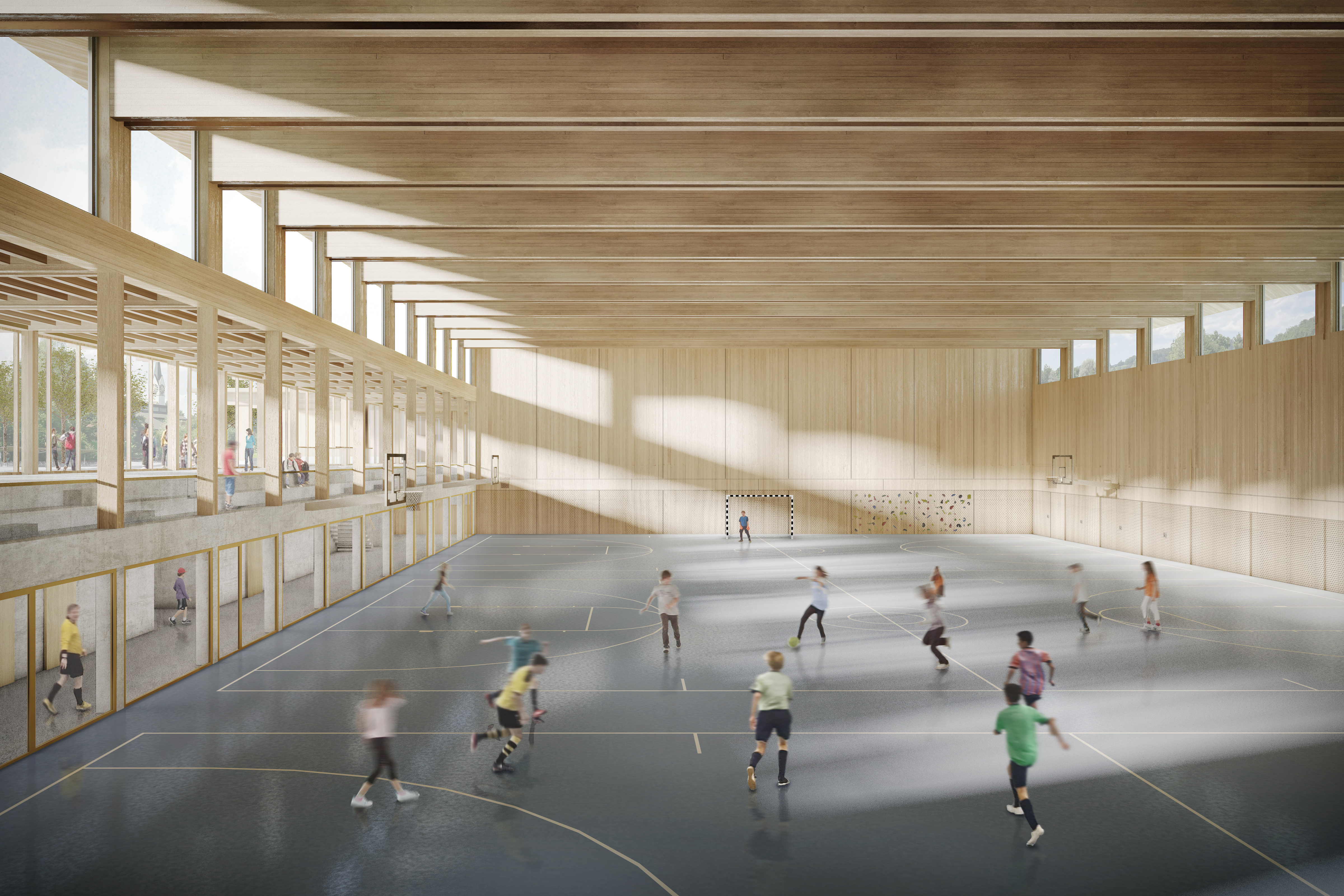 Sporthalle und Tagesstrukturen Hausen am Albis
