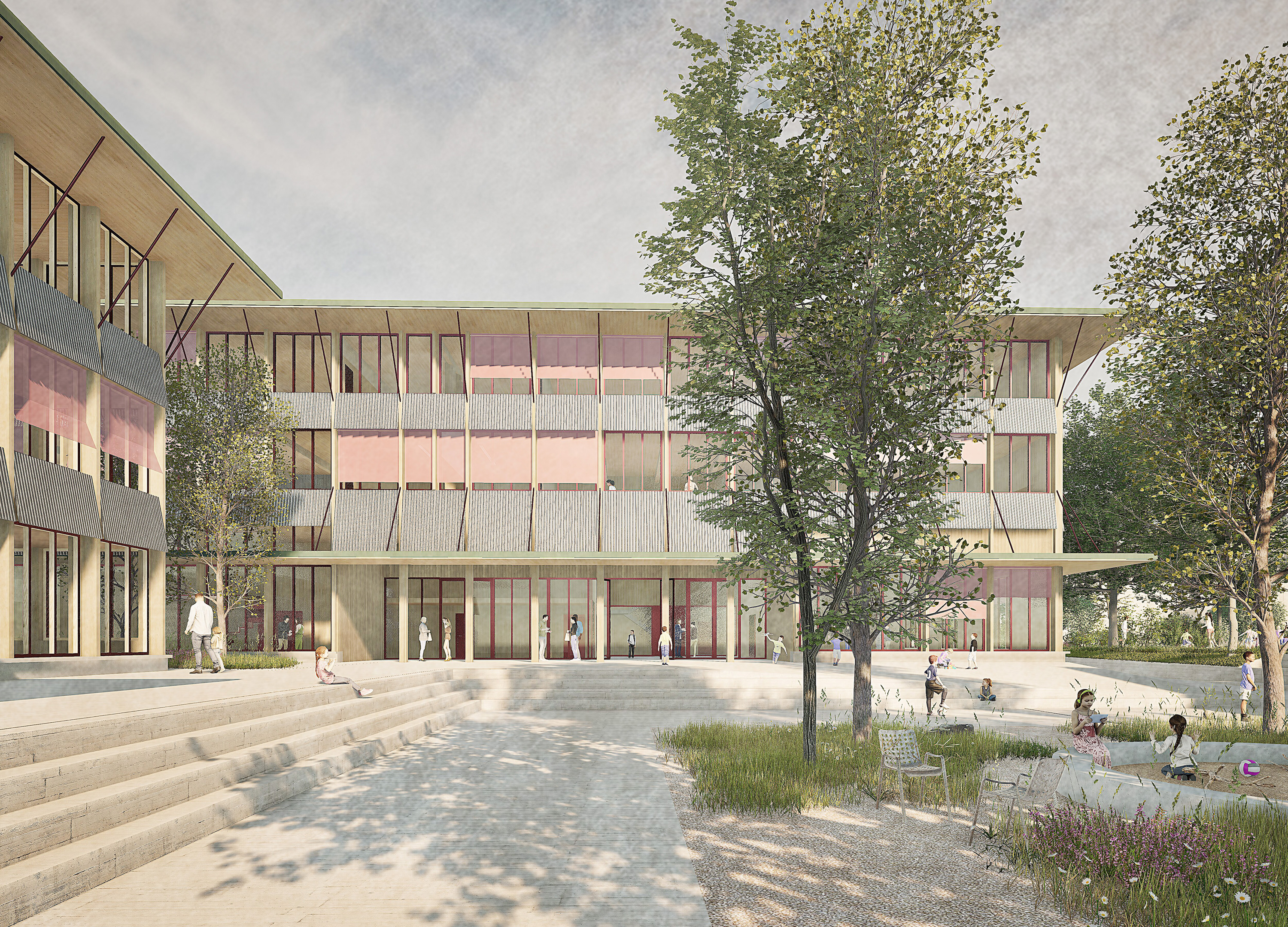 Schulanlage Allmend, Meilen